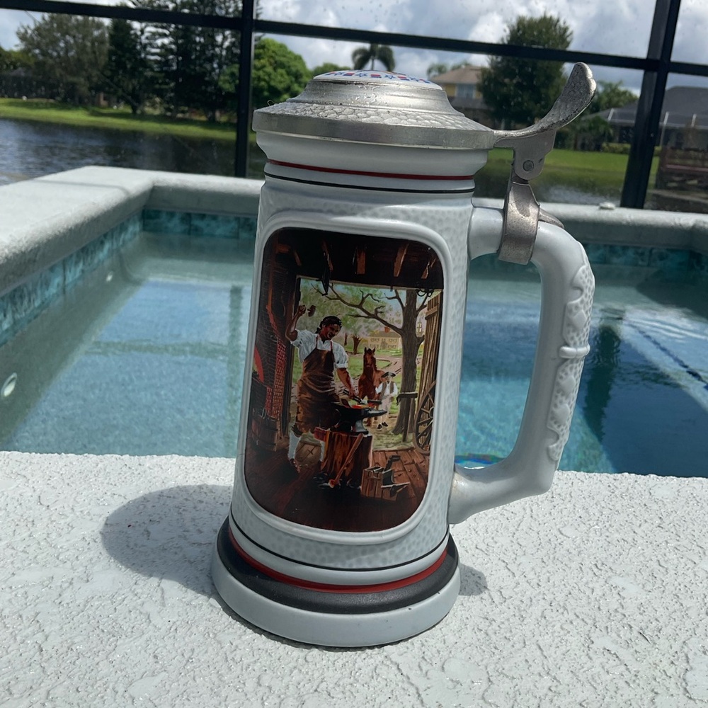 The Building of America Beer Stein Collection “The Black